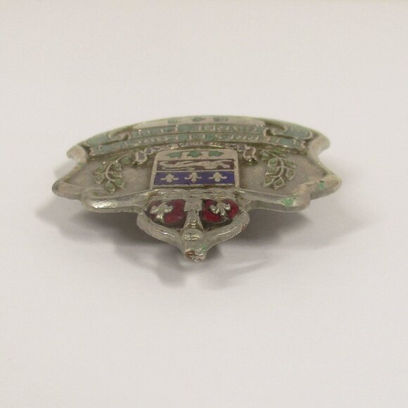 Vintage 1940's - 50's Quebec, Canad  Land & Forest Service Fire Warden Badge - Picture 5 of 6